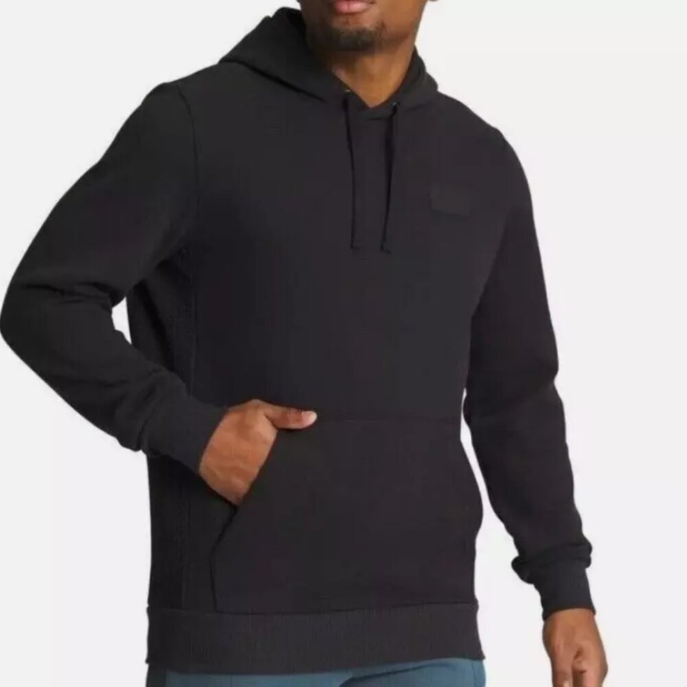 NWoT Puma Men's Pullover Hooded Sweatshirt Activewear Black Size M $60 11HL416